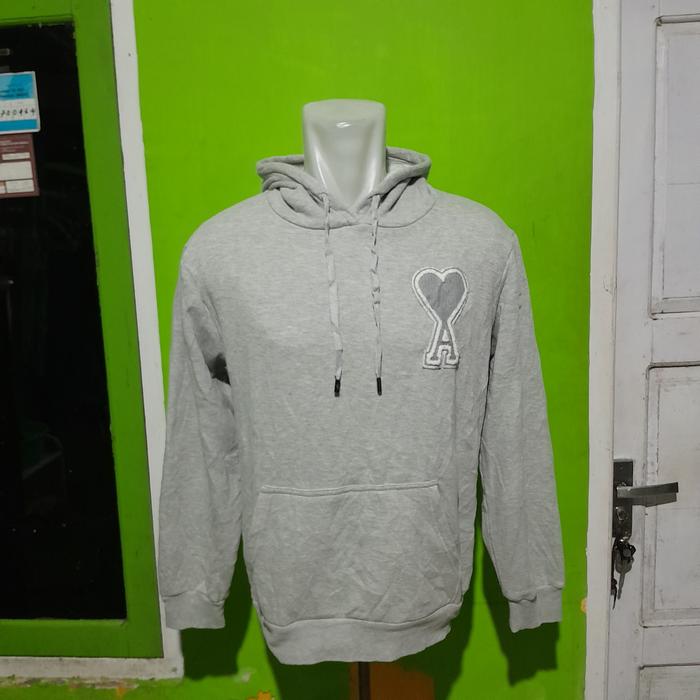 hoodie ami pria second original