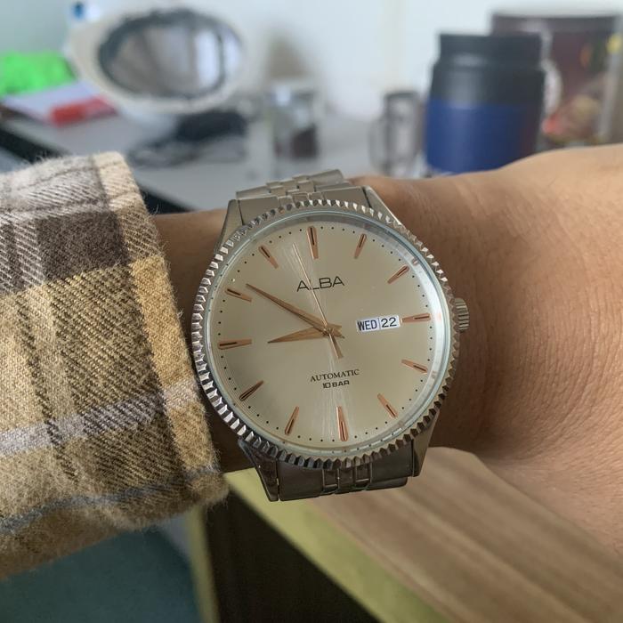 Jam tangan Alba automatic president 10 bar