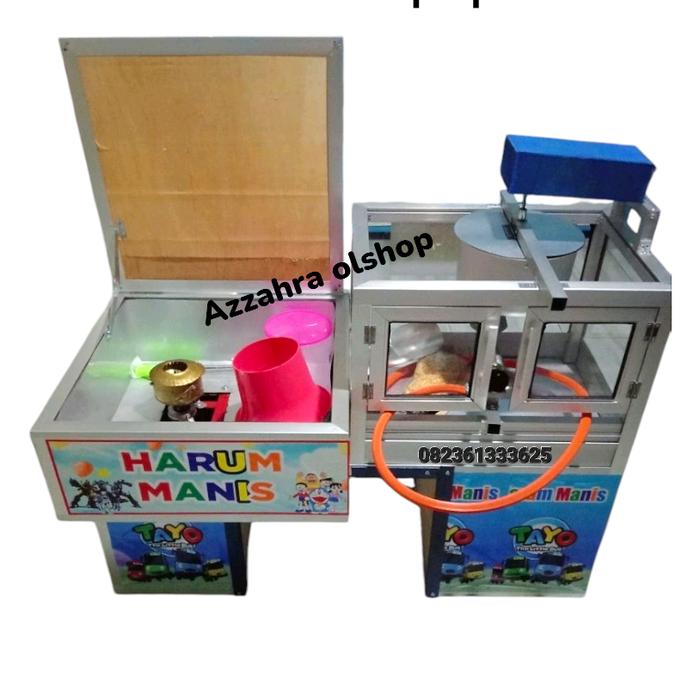gerobak mesin harumanis & mesin popcorn