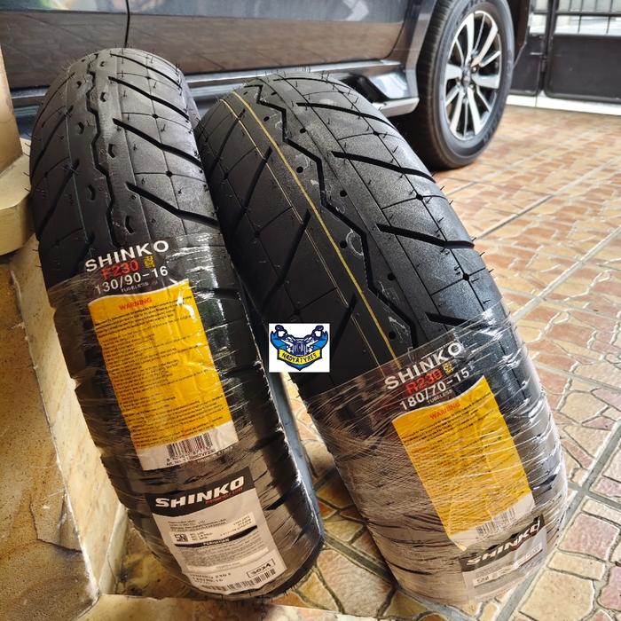 Ban shinko E230 tour master 130/90-16 180/70-15