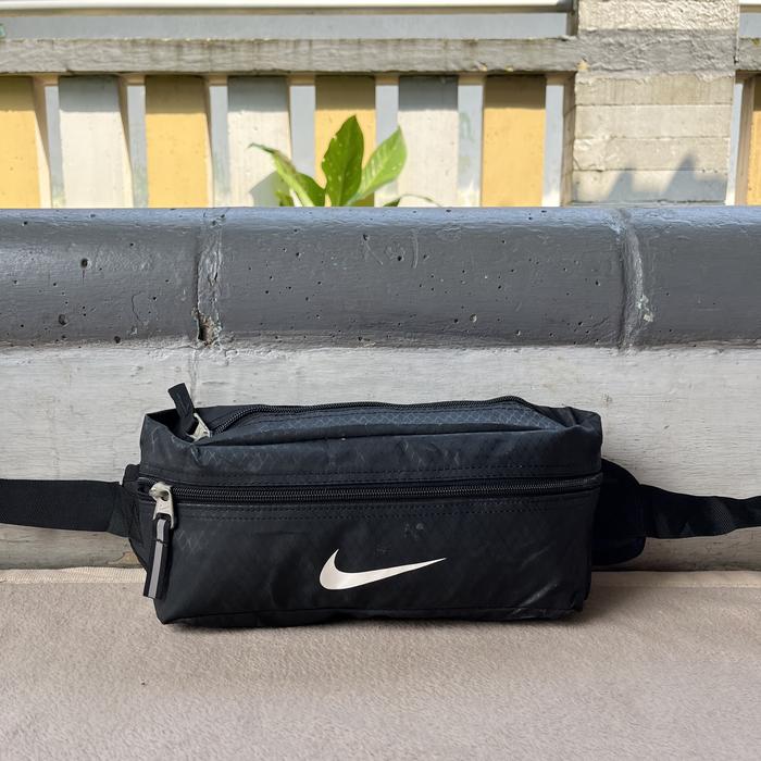weist bag WB tas selempang pinggang sling bag second nike hitam pria wanita untuk sekolah kerja olah