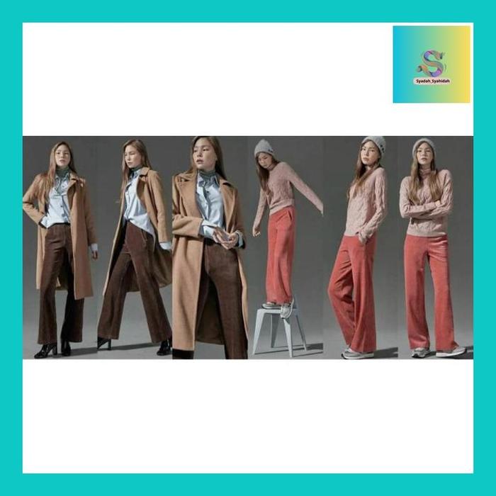 Sya""" Lapiaf Korea Corduroy Kulot "