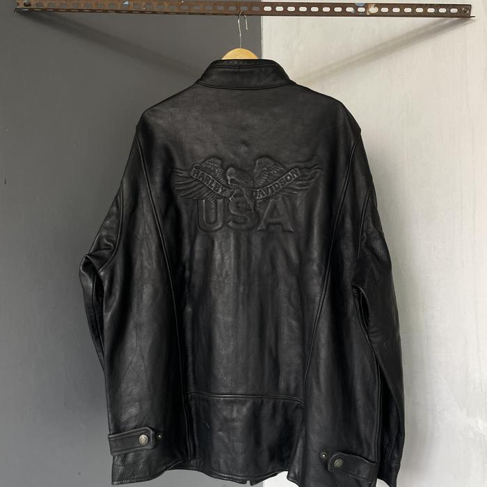 Harley Davidson USA Leather Jacket Vintage