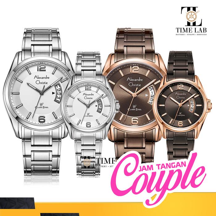 JAM TANGAN ALEXANDRE CHRISTIE COUPLE AC8688 / AC 8688 / AC 8688LD / AC 8688MD ORIGINAL 100%