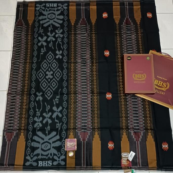 Terlaris Sarung Bhs Tkb Hitam Gold Excellent Beralitas Terlaris