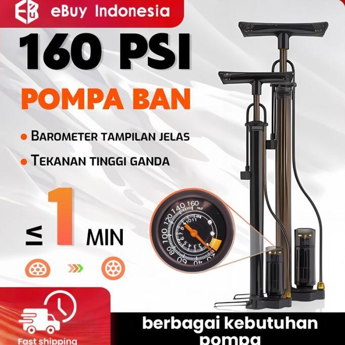 Pompa Ban Premium Portable Pompa tekanan Sepeda Pompa Motor Pompa