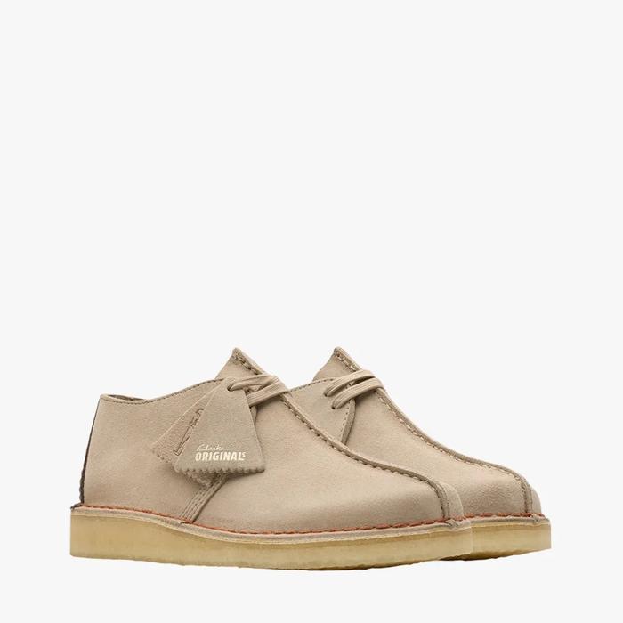 Clarks Originals Desert Trek Men's Sneakers Sand Suede