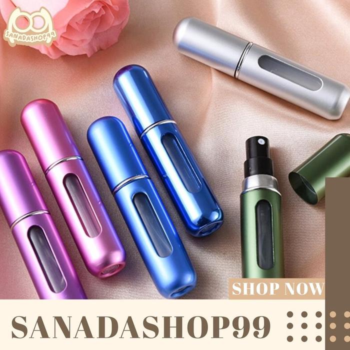 Botol Parfum Revil Aluminium Botol Parfum Spray Isi Ulang untuk Travel