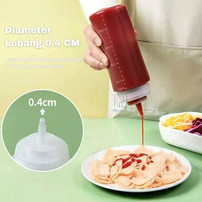 (PDH) BOTOL SAUS / BOTOL MAYONAISE / BOTOL SAUS PENCET / BOTOL KECAP / BOTOL CUKA / BOTOL TAKAR / BO