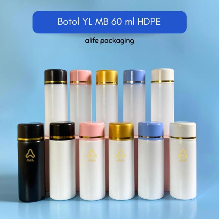 Botol Yardley 60 ml | Botol Yl 60 ml | Botol Cleanser 60 ml | Botol 60 ml Toner - Harga Termurah
