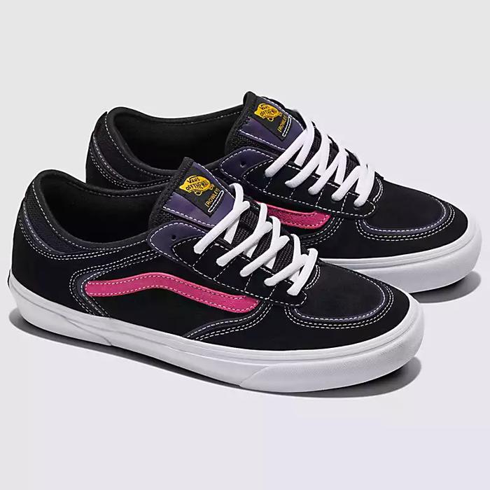 Vans Skate Rowley Shoe - Black/Pink