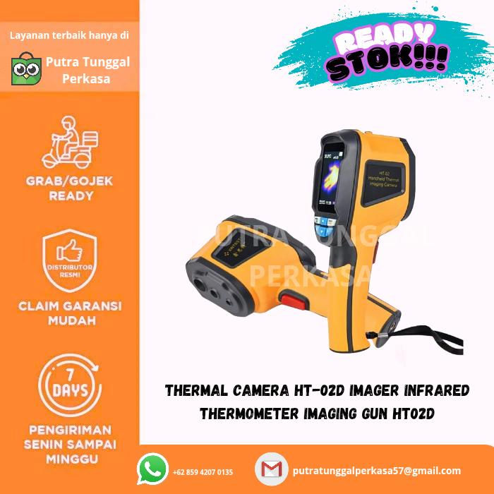 Thermal Camera HT-02D Imager Infrared Thermometer Imaging Gun HT02D