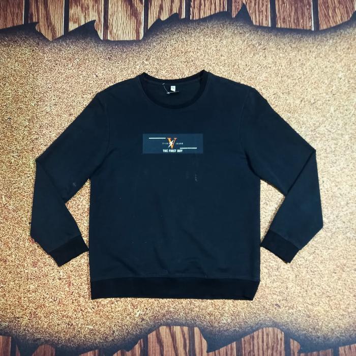 Sweater/Crewneck FADE JEANS Hitam