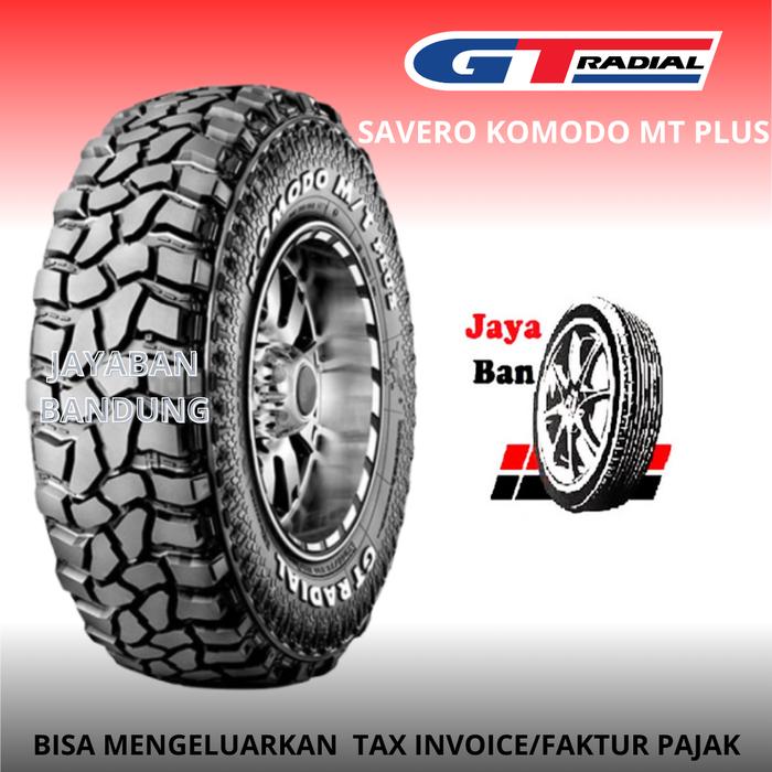GT SAVERO KOMODO MT PLUS SIZE 33 X 12.5 R20 - BAN OFFROAD MOBIL 4WD 33X12.50 R20