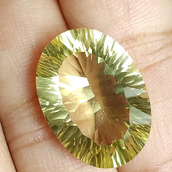 Yellow citrine jumbo natural batu citrine