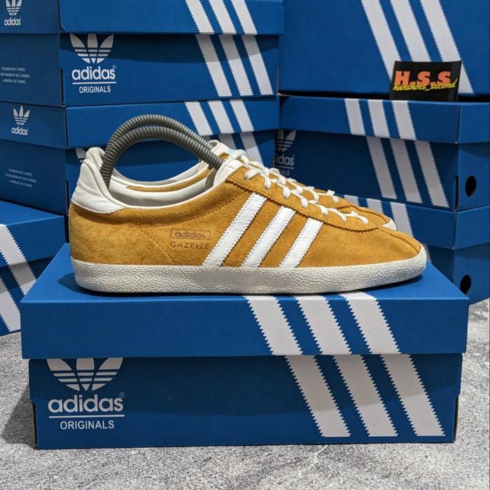 ADIDAS GAZELLE OG YELLOW KUNING SIZE 39