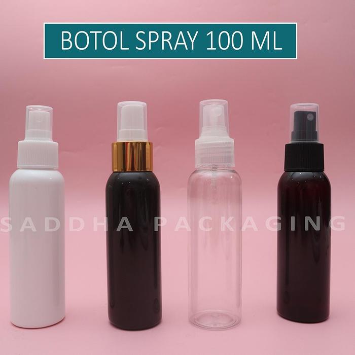 Botol Spray 100ml Plastik PET/ Botol Parfum Hand Sanitizer 100 ml / Botol Sprayer Refill Serbaguna