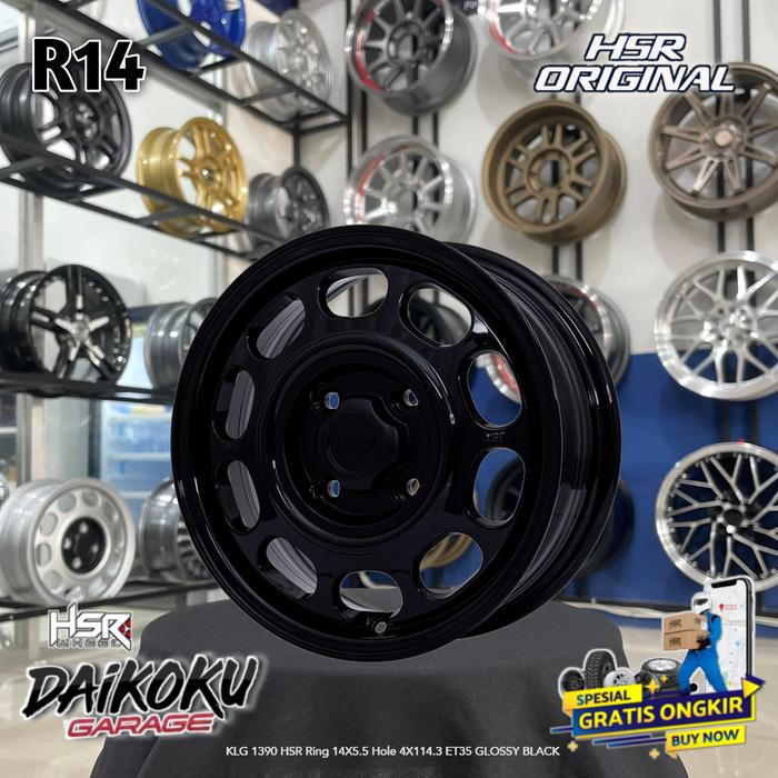 Velg Mobil Ring14 hsr klg r14 pelek racing ring 14 kijang super avanza xenia