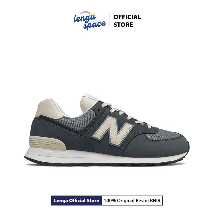 Sepatu Sneakers Pria NB574 - Outerspace/Sea Salt (ML574SYP) ORIGINAL