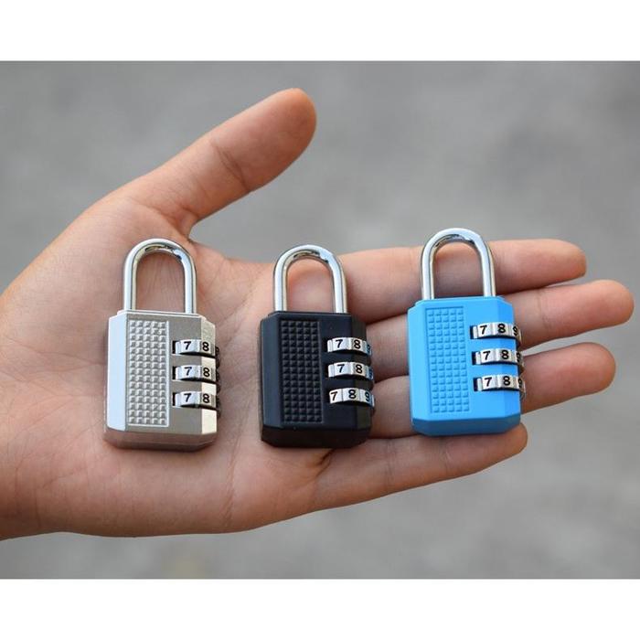 Gembok Nomor Premium / Gembok Angka Multifungsi / Gembok Pin Gembok Tas Koper Gembok Kode (Tekan) / 