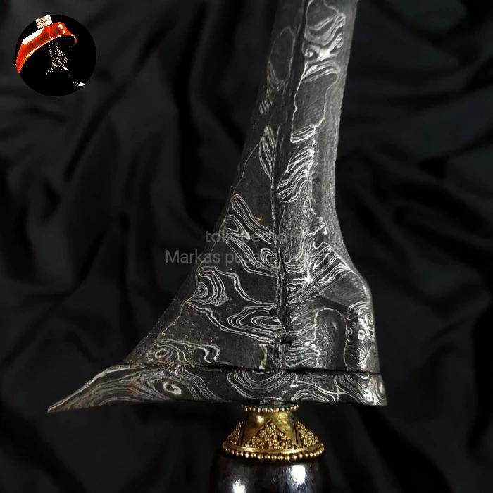 Keris Tilam Upih Pamor Ron Genduru Tangguh Majapahit Wingit Sepuh Kuno