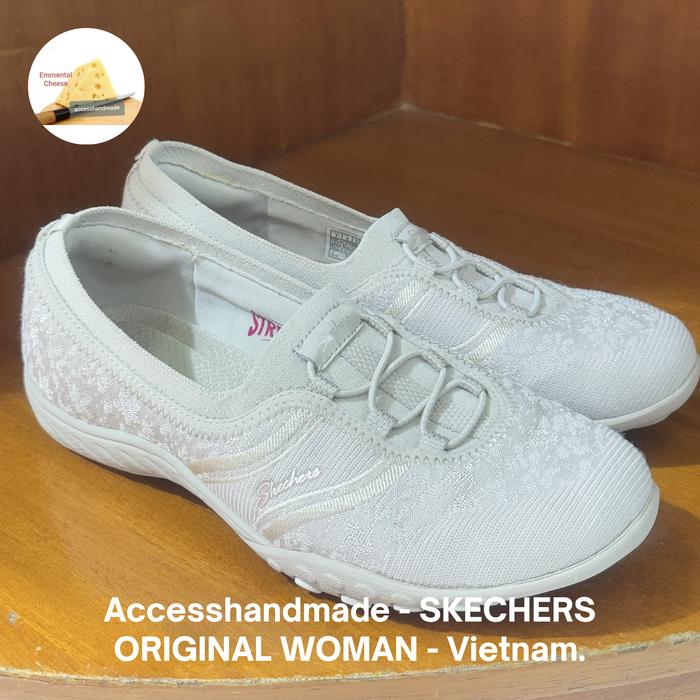 ORIGINAL SKECHERS WOMAN MEMORY FOAM Relaxed Fit Air Cooled sepatu skecher asli Vietnam
