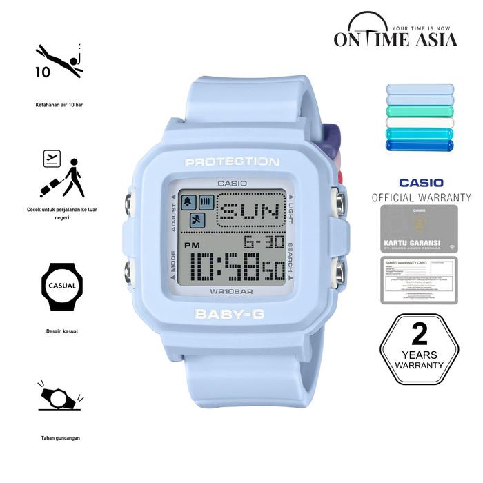 Casio Baby-G BGD-10L-2DR / BabyG BGD-10L-2 Original & Garansi