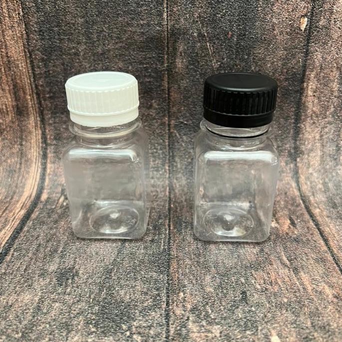 Botol Minisquare 50ml Kotak LN / Botol Kapsul