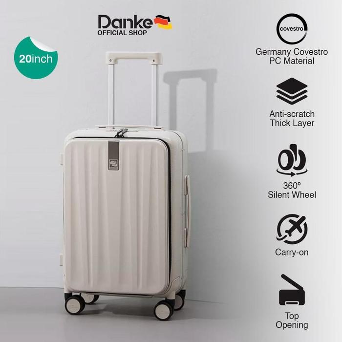 Danke Top Load Signature 20inch H9860-20 - Koper 20in Buka Atas Anti Gores Baret Pecah Tahan Banting