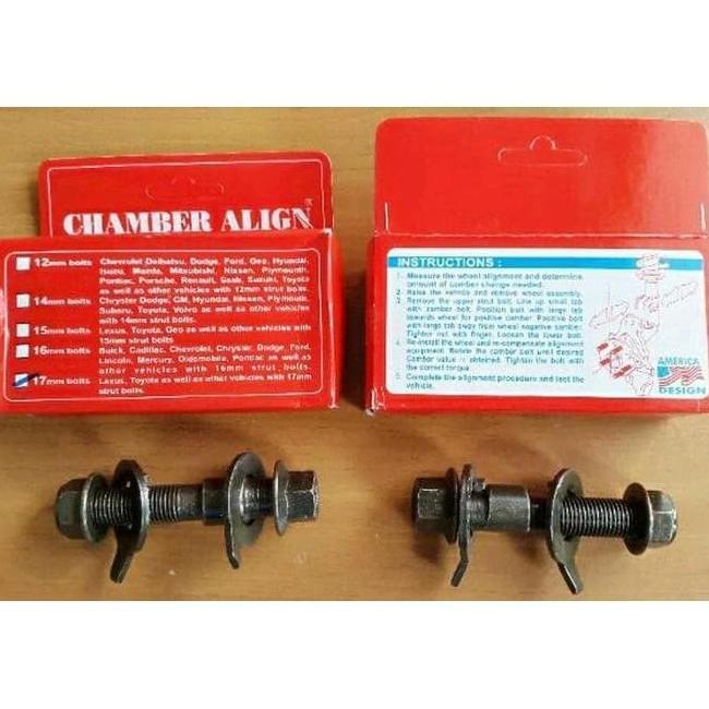 READY !! Baut Chamber Mobil Size 17 Baja Asli Spooring Wheel Allignment Purpose..