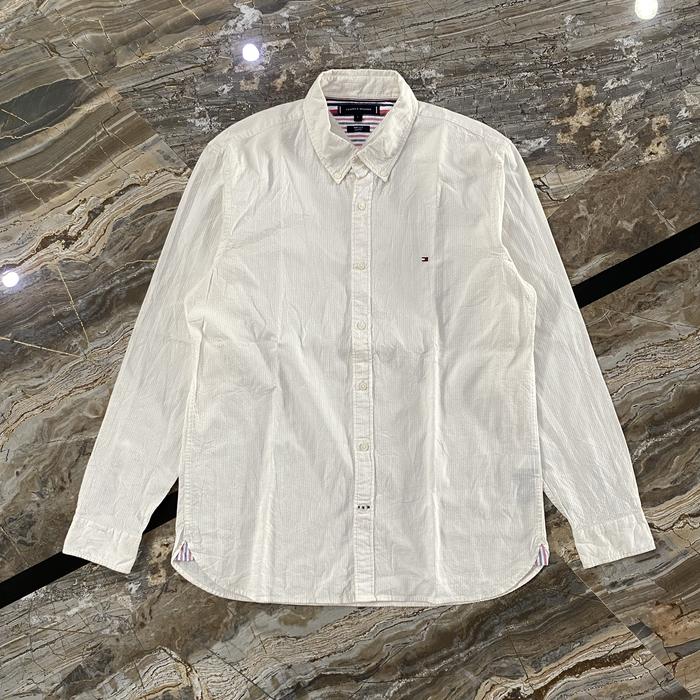 Kemeja putih tommy hilfiger