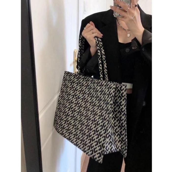 New Tas Wanita Elegan Motif Tw212 Pattern Women Shoulder Bag
