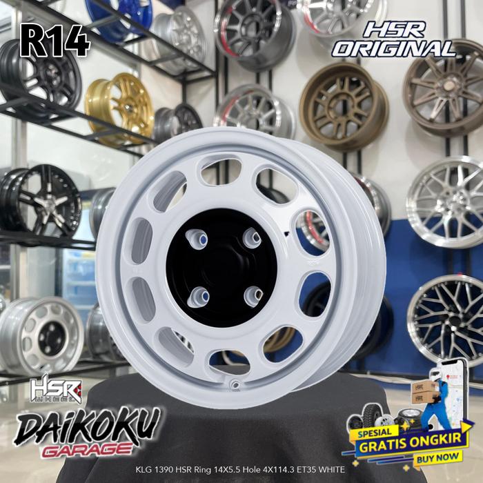 Velg Mobil Ring14 hsr klg r14 pelek racing ring 14 kijang super avanza xenia