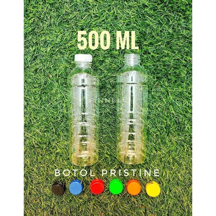 Botol Plastik 500ml / Botol Pristine 500ml / Botol Almond / Botol AMDK / Botol Jamu