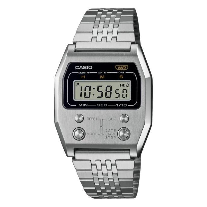 [BARU] CASIO FULL METAL CASE VINTAGE STYLE A1100D-1 / A 1100D-1