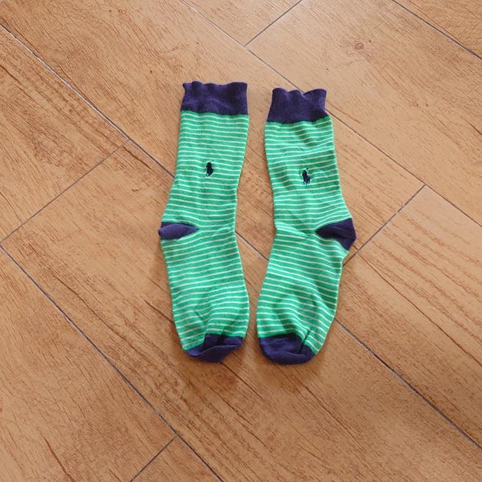 Kaos Kaki Brand Thrift Second Wear Crew Sock By Polo Ralph Lauren
