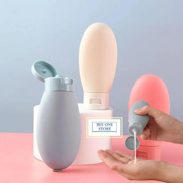 BEE ONE - Botol 60ml Botol Travel Portable Botol Sabun Shampoo Lotion Tempat Sabun Shampoo