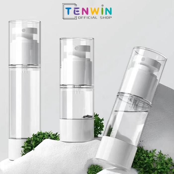 Botol Airless Pump Botol Lotion 15ml 30ml 50ml 80ml 100ml-Tenwin