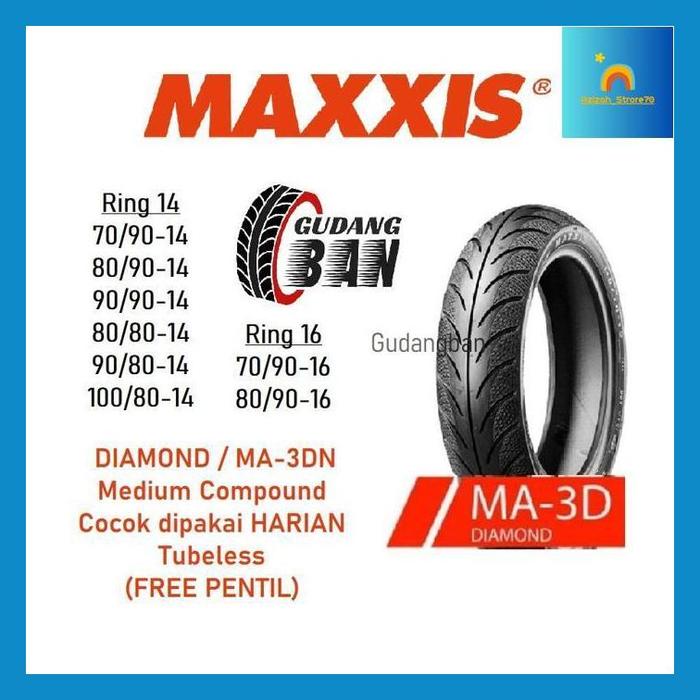 Zizah|| Maxxis Ring 14 80 80 14 / 90 80 14 / 100 80 14 / 70 90 14 / 80 90 14 / 90 90 14 / ( 70 90 17