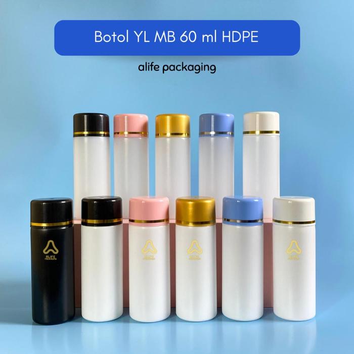 Botol Yardley 60 ml | Botol Yl 60 ml | Botol Cleanser 60 ml | Botol 60 ml Toner - Harga Termurah