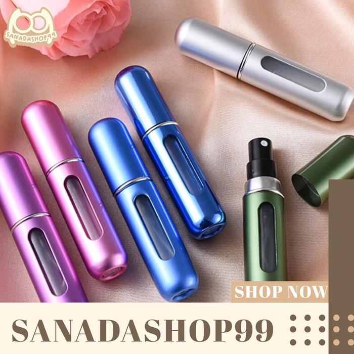 Botol Parfum Revil Aluminium Botol Parfum Spray Isi Ulang untuk Travel