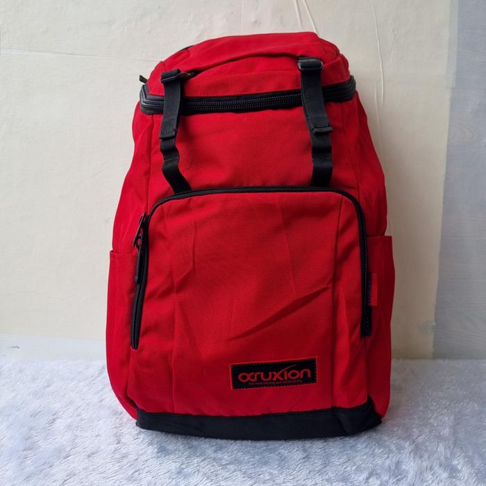 TAS RANSEL PRIA ARUXION SECOND BRANDED IMPORT MERAH