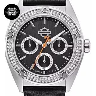 Jam Tangan Bulova Harley Davidson Genuine USA 76N102