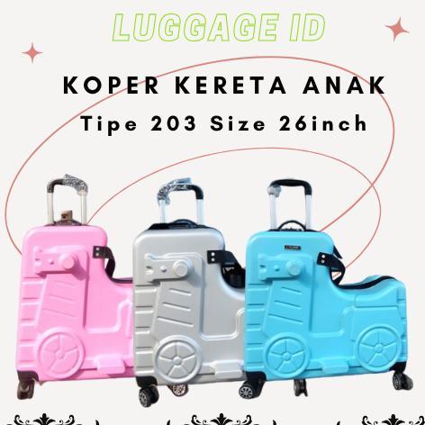 KOPER KERETA ANAK 203 26INCH KOPER ANAK KOPER POLO FANS SIZE 26 INCH