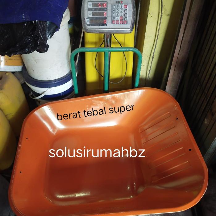 Bak Besi Kereta Sorong Angkong Gerobak Sawit tebal bukan artco pilih varian berat GEROBAK DORONG GER