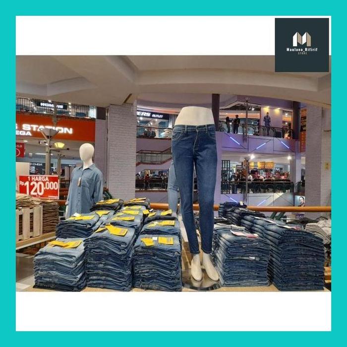MAULA** JJ JEANS PINK BY JJ JEANS WANITA DEWASA PEREMPUAN REMAJA CEWEK DENIM