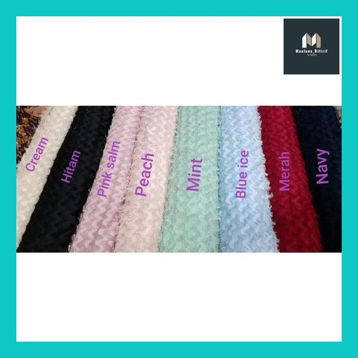 MAULA** KAIN SIFON MOTIF BULU BULU TIMBUL URAGIRI TERBARU