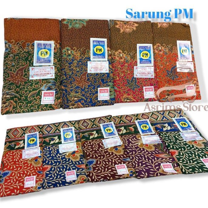 Sarung Batik Biru Pulau Mas Sarung Wanita
