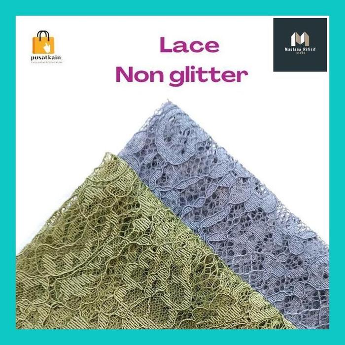 MAULA** BRUKAT MURAH LACECORD NON GLITTER/LACECORD/ LACE NON GLITTER/BRUKAT /BROKAT/ KAIN BRUKAT/ KE