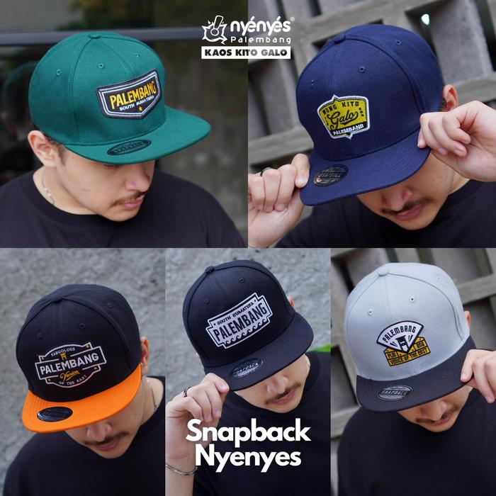 TOPI SNAPBACK | NYENYES PALEMBANG
